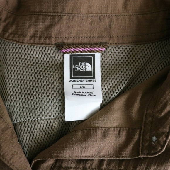 North Face Womens Blouse Long Sleeve Vented - Picture 6 of 6